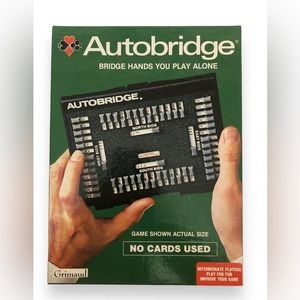 GRIMAUD Autobridge Travel Bridge Game VINTAGE